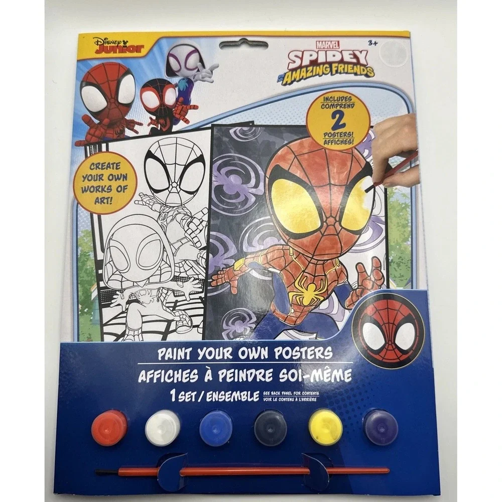 Disney Junior Marvel Spidey & His Amazing Friends Magnetic Activity +Poster Book